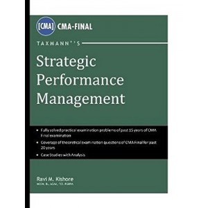 Taxmann's Strategic Performance Management (SPM) for CMA Final by Ravi M. Kishore